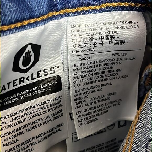 Levi’s 501 Shorts Blue 28 - Picture 3 of 9